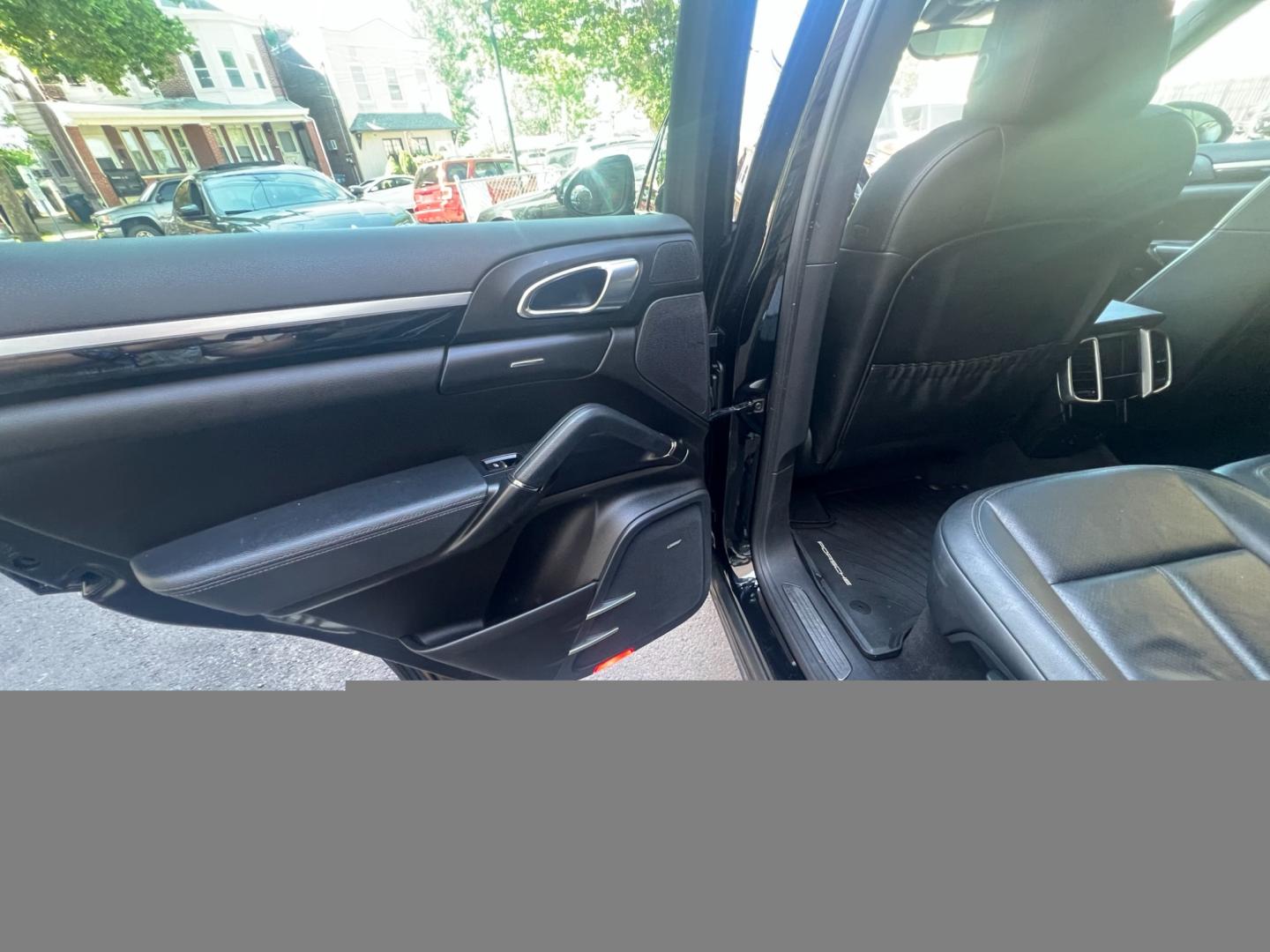 2014 BLACK /Black Leather Porsche Cayenne s (WP1AB2A20EL) with an 4.8L V8 DOHC 32V engine, 8 Speed Automatic transmission, located at 1018 Brunswick Ave, Trenton, NJ, 08638, (609) 989-0900, 40.240086, -74.748085 - This Porsche Cayenne is a super clean,well maintained black beauty! Always serviced and needs nothing. Please call Anthony to set up an appt. 609-273-5100 - Photo#22